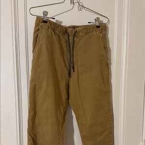 American Eagle Outfitters Tan Chino Joggers Extreme Flex